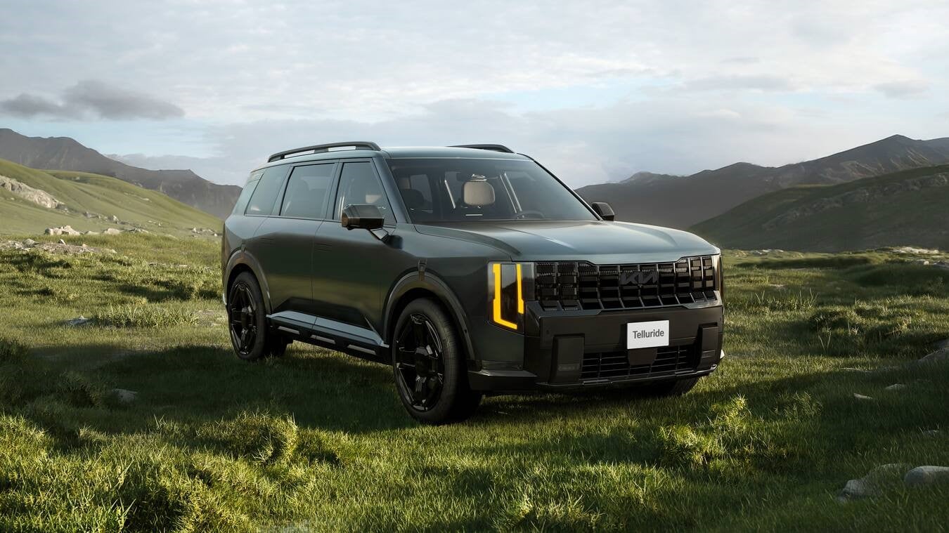Photo of a Dark Gray 2027 Kia Telluride HEV X-Line