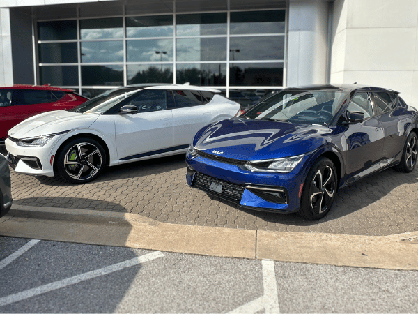 EV6 exterior in Bentonville, AR
