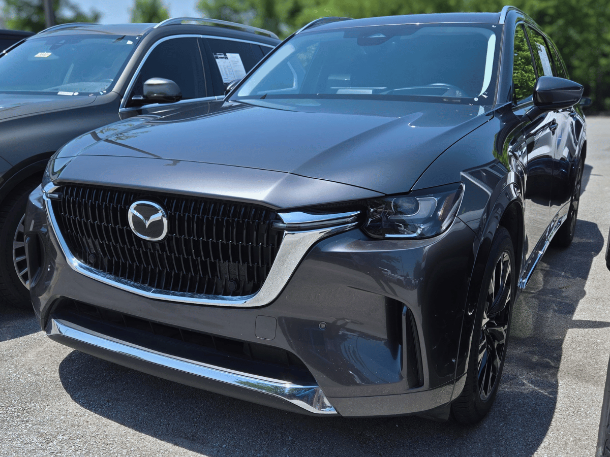 Silver 2025 Mazda CX-90 in Bentonville, AR - Crain Kia of Bentonville - Your Hometown Kia Dealer