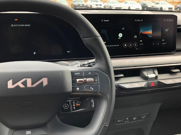 Inside Kia Vehicle