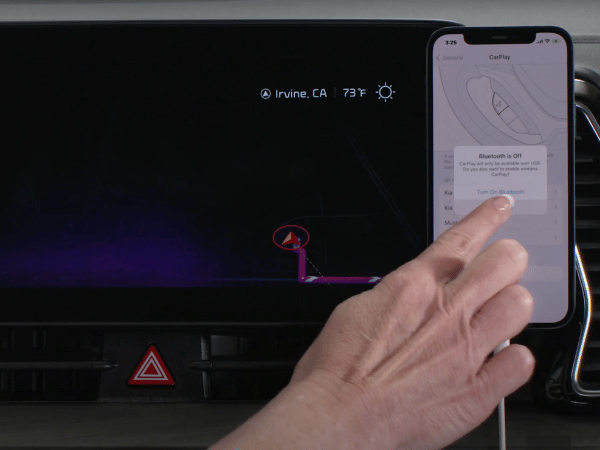 App Connect with Apple CarPlay in a Kia Vehicle