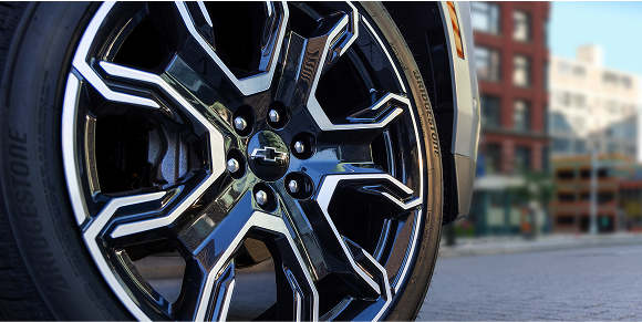 Chevrolet tire detail