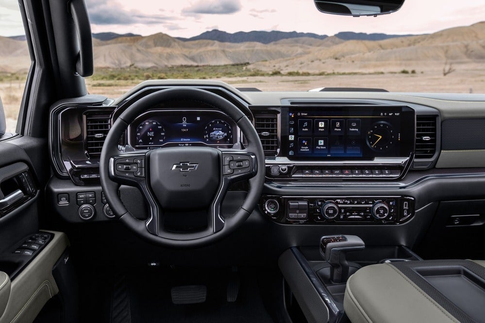 Chevy Silverado 1500 Cabin with Optional Luxury Features