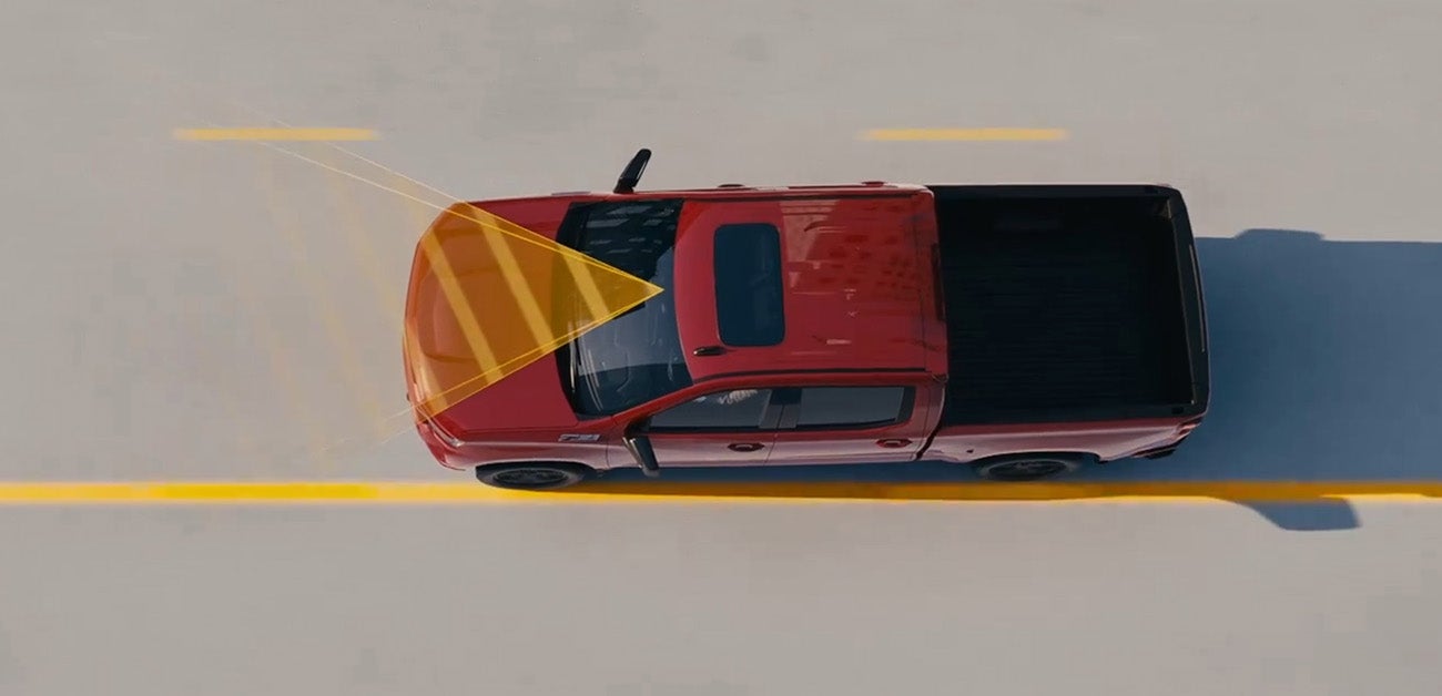 2023 Chevrolet Silverado lane keep assist with lane departure warning