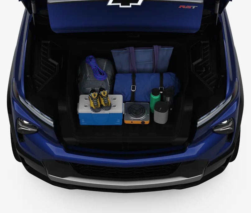 2024 Chevrolet Silverado EV hood cargo space
