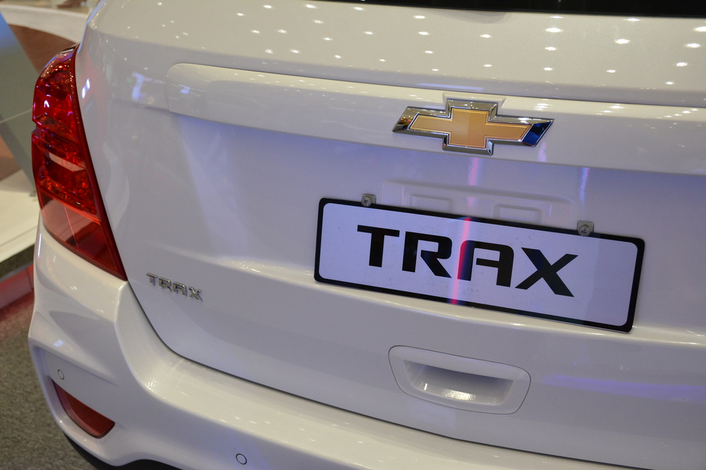 rear view on 2021 Chevrolet Trax