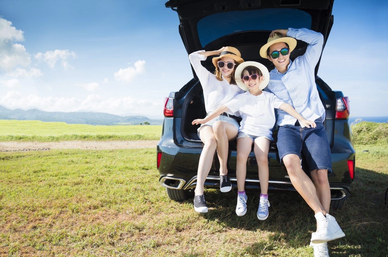 Family outside