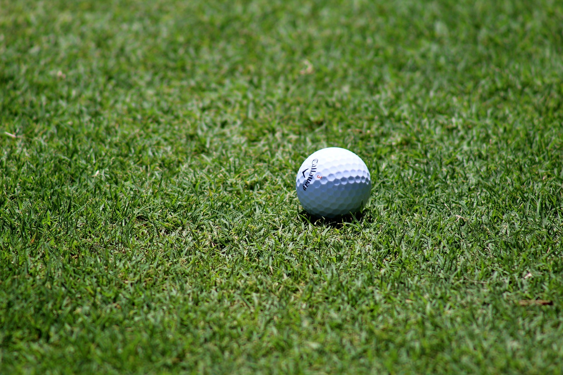 golf ball on field