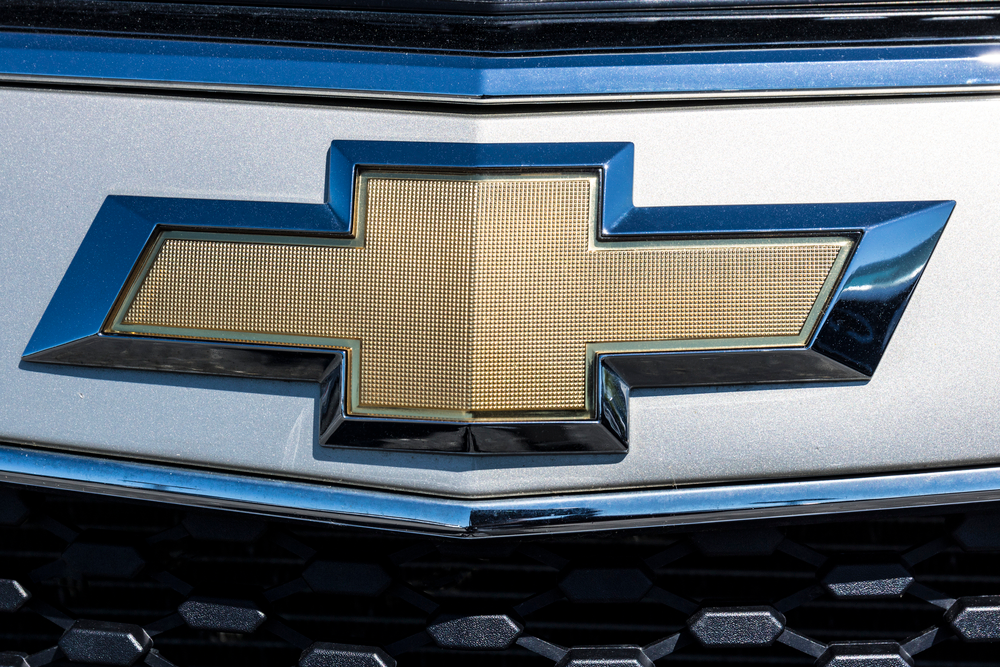 Chevrolet Logo on a vehicle