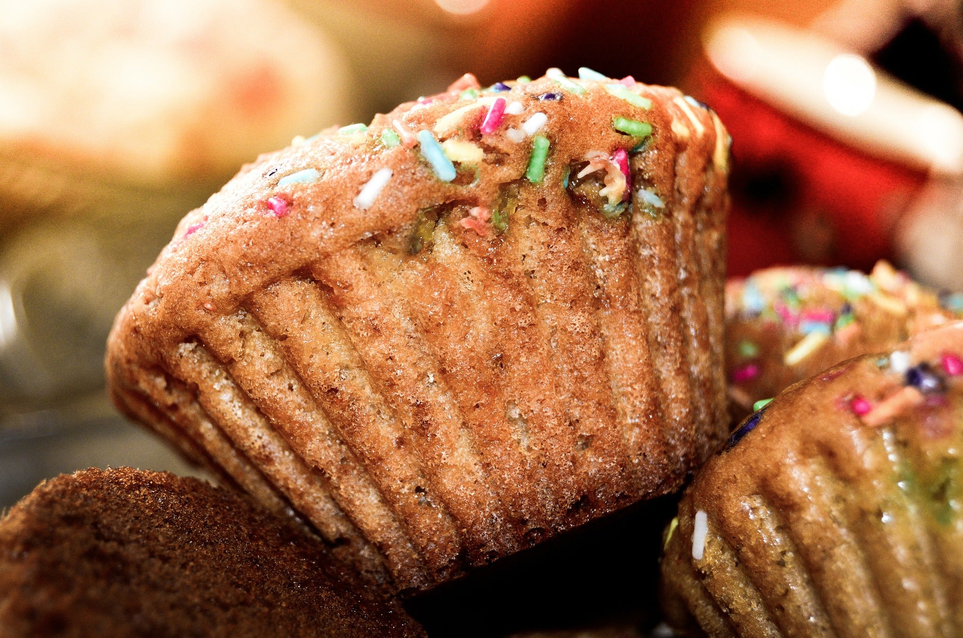 cupcakes with sprinkles
