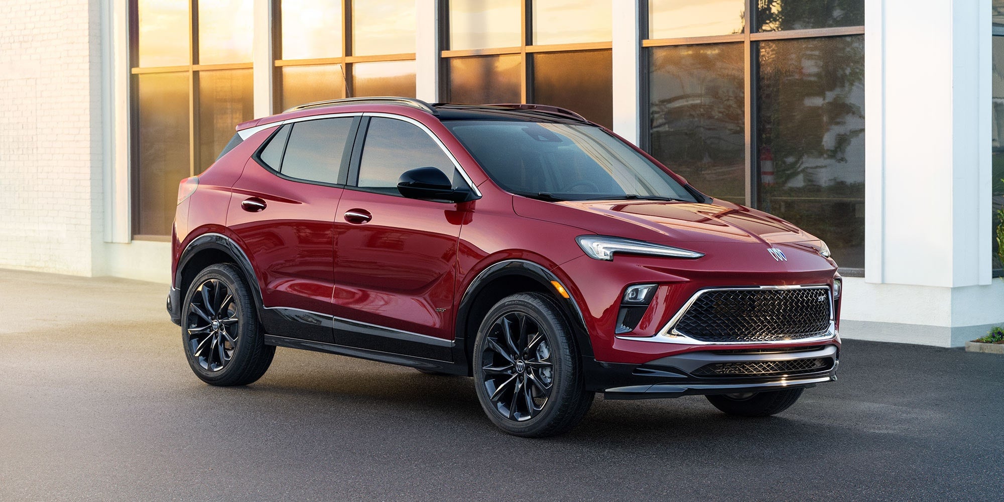 Parked Buick Encore GX, one of the best Buick SUVs for back to school
