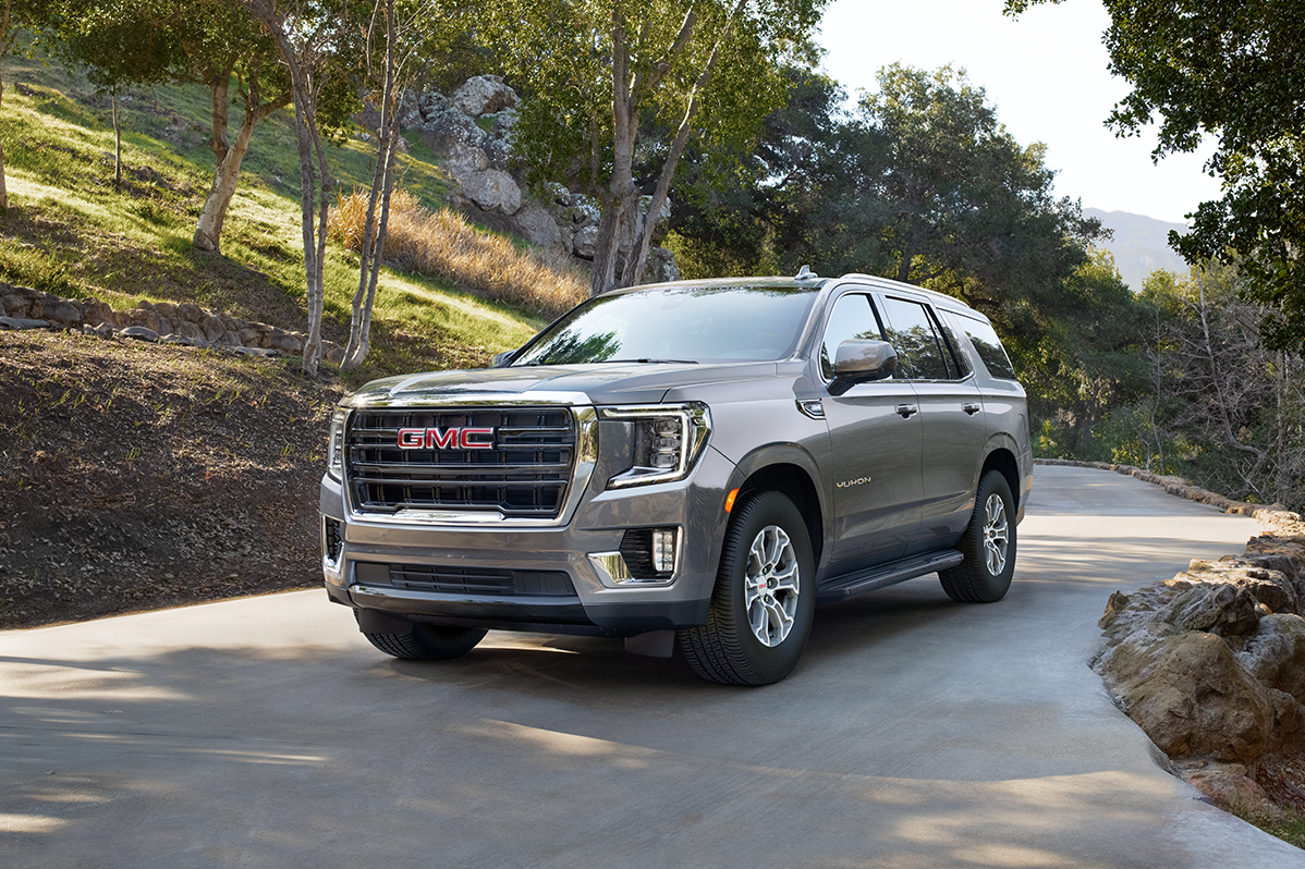 2024 GMC Yukon on the road