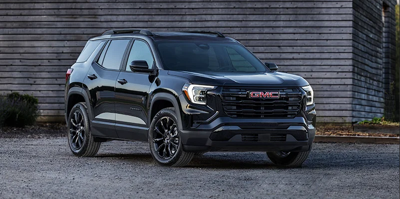 A photo of a 2025 GMC Terrain parked in a parking lot.