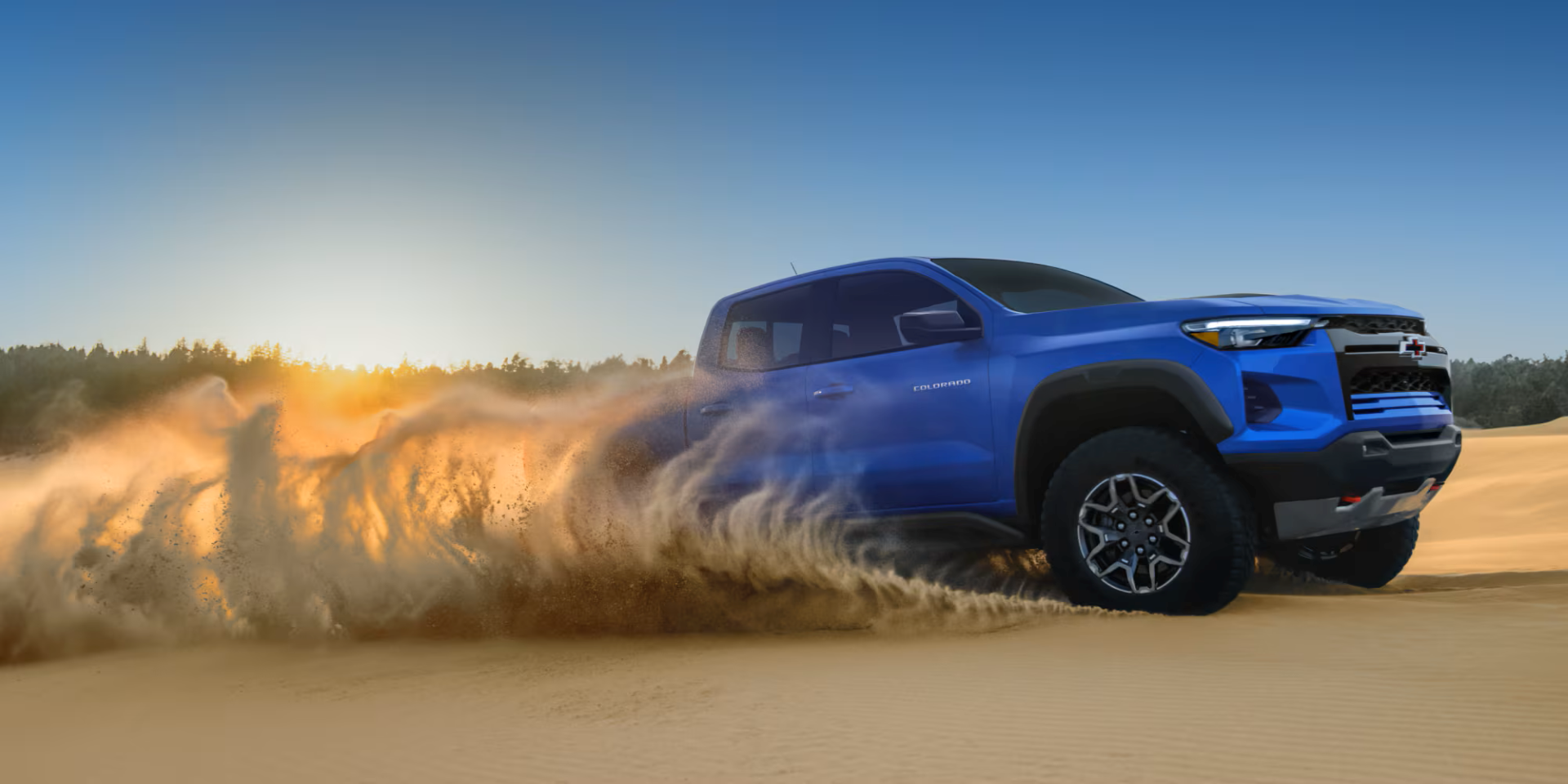 The 2026 Chevrolet Colorado off-roading