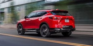 Red 2021 Chevrolet Blazer Athens, TX