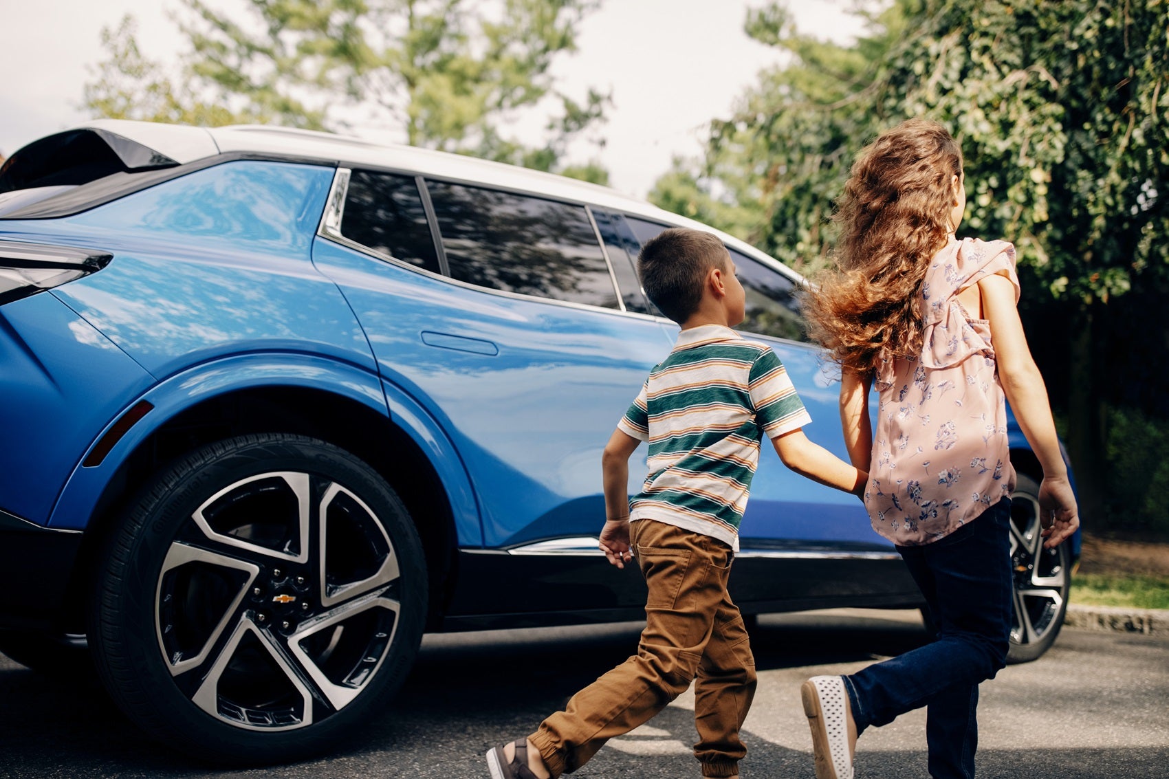 New Chevrolet SUVs and trucks