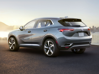 A silver Buick Envision