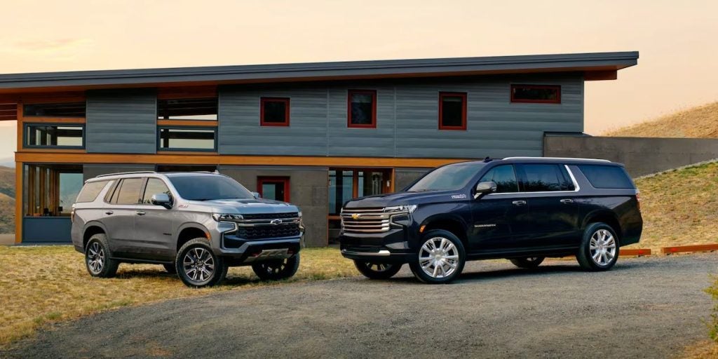 2025 Suburban and Tahoe