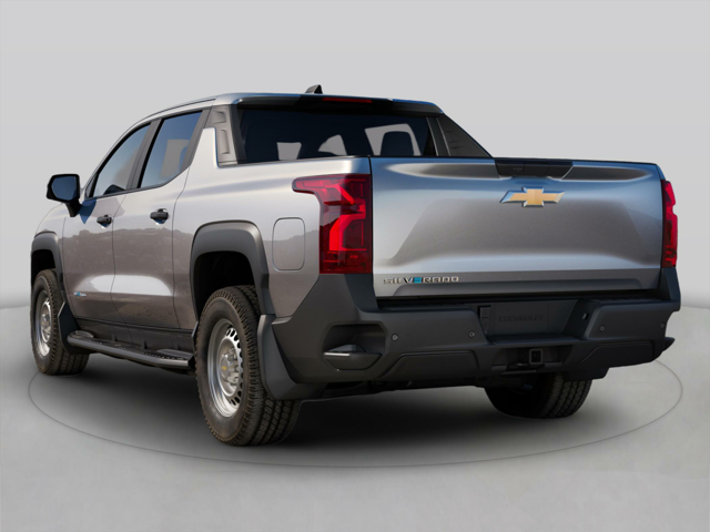 A silver Chevrolet truck
