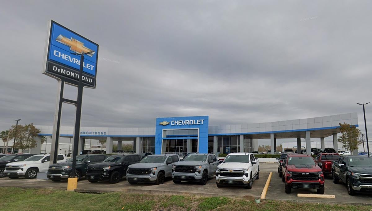 DeMontrond Chevrolet map