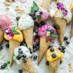 Berry ice cream