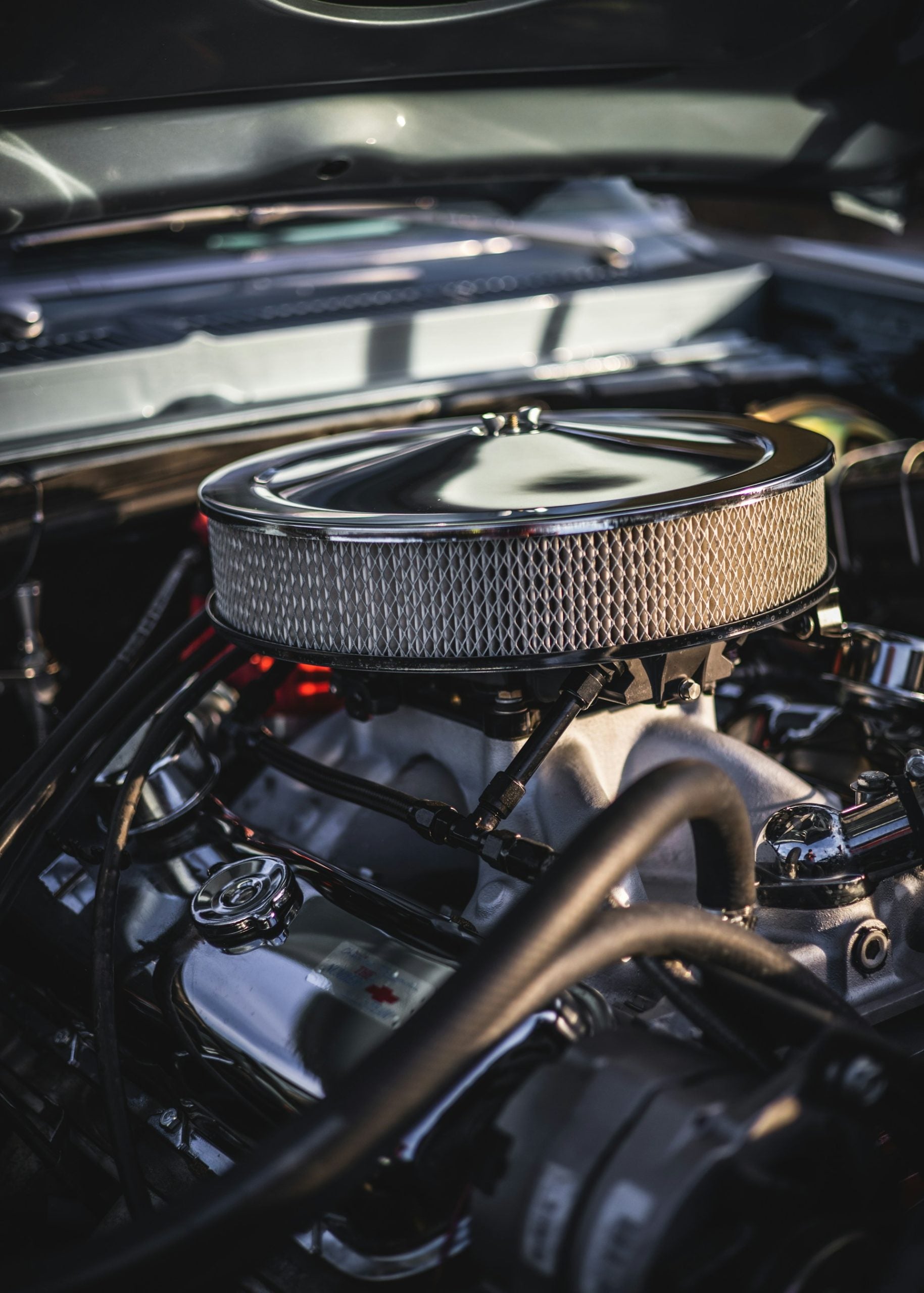Chevy car engine