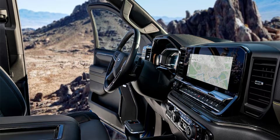 2025 Chevrolet Silverado interior