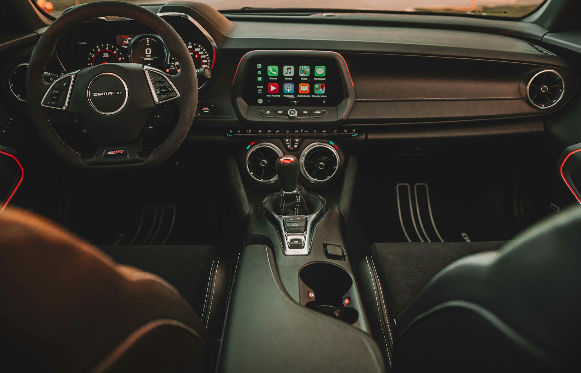 Apple CarPlay in a Chevy vehicle