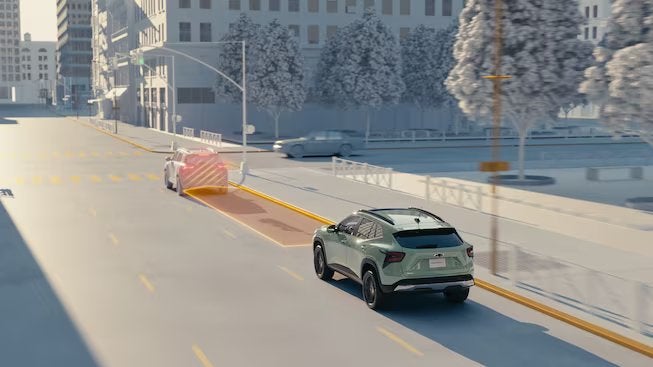 2024 Chevrolet Trax forward collision alert and automatic emergency braking