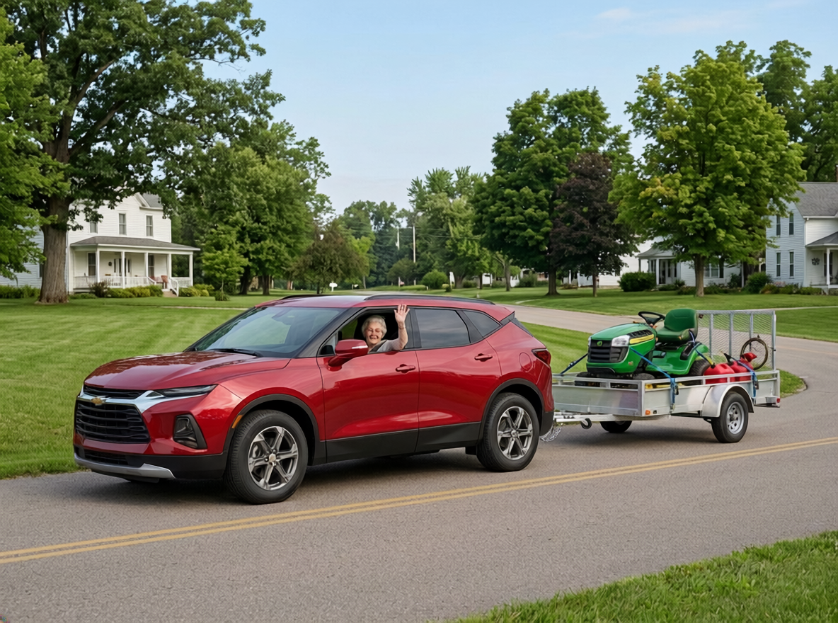 2026 Chevrolet Blazer towing hitch and capacity details