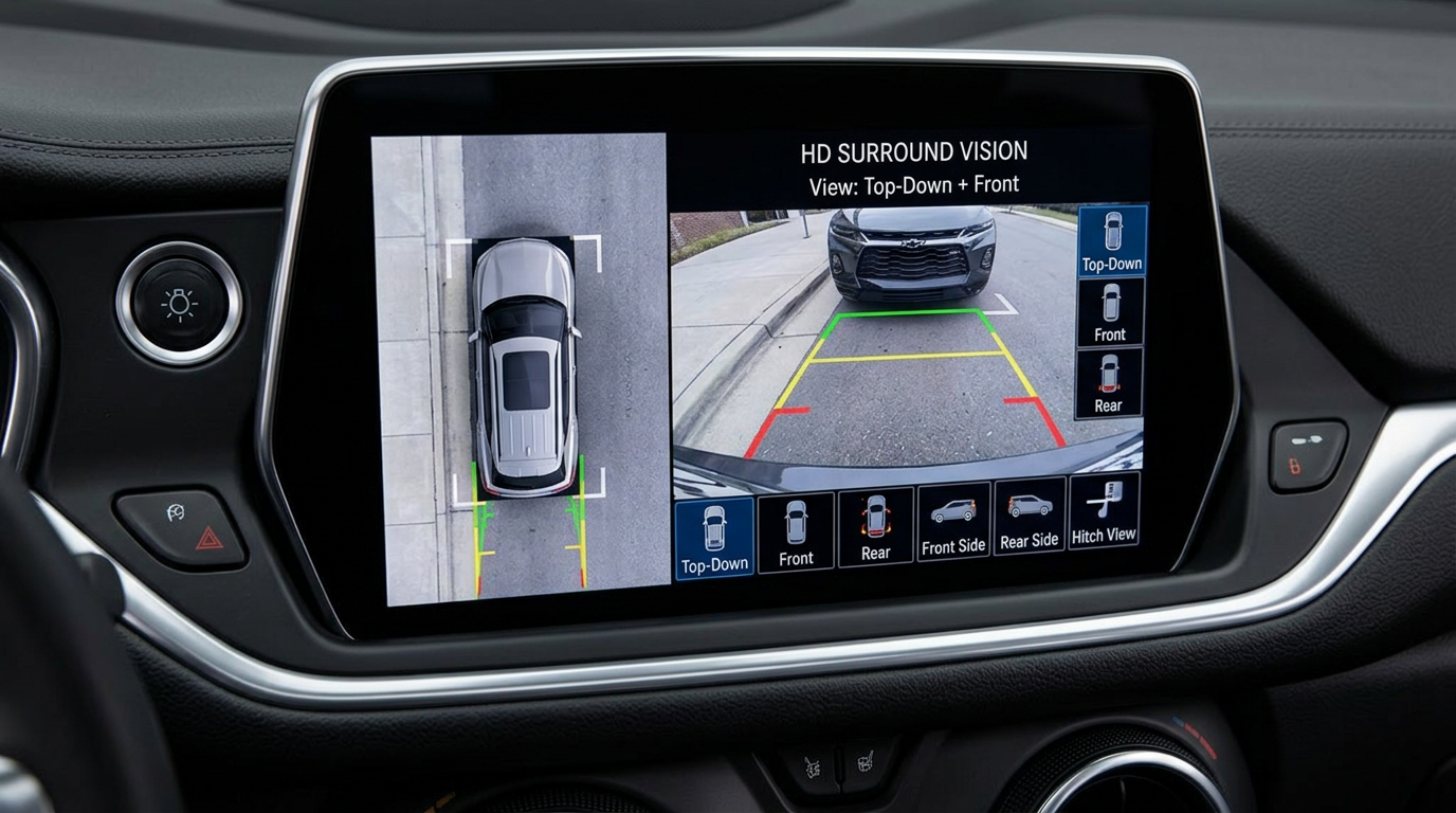 Blazer touchscreen infotainment tech features