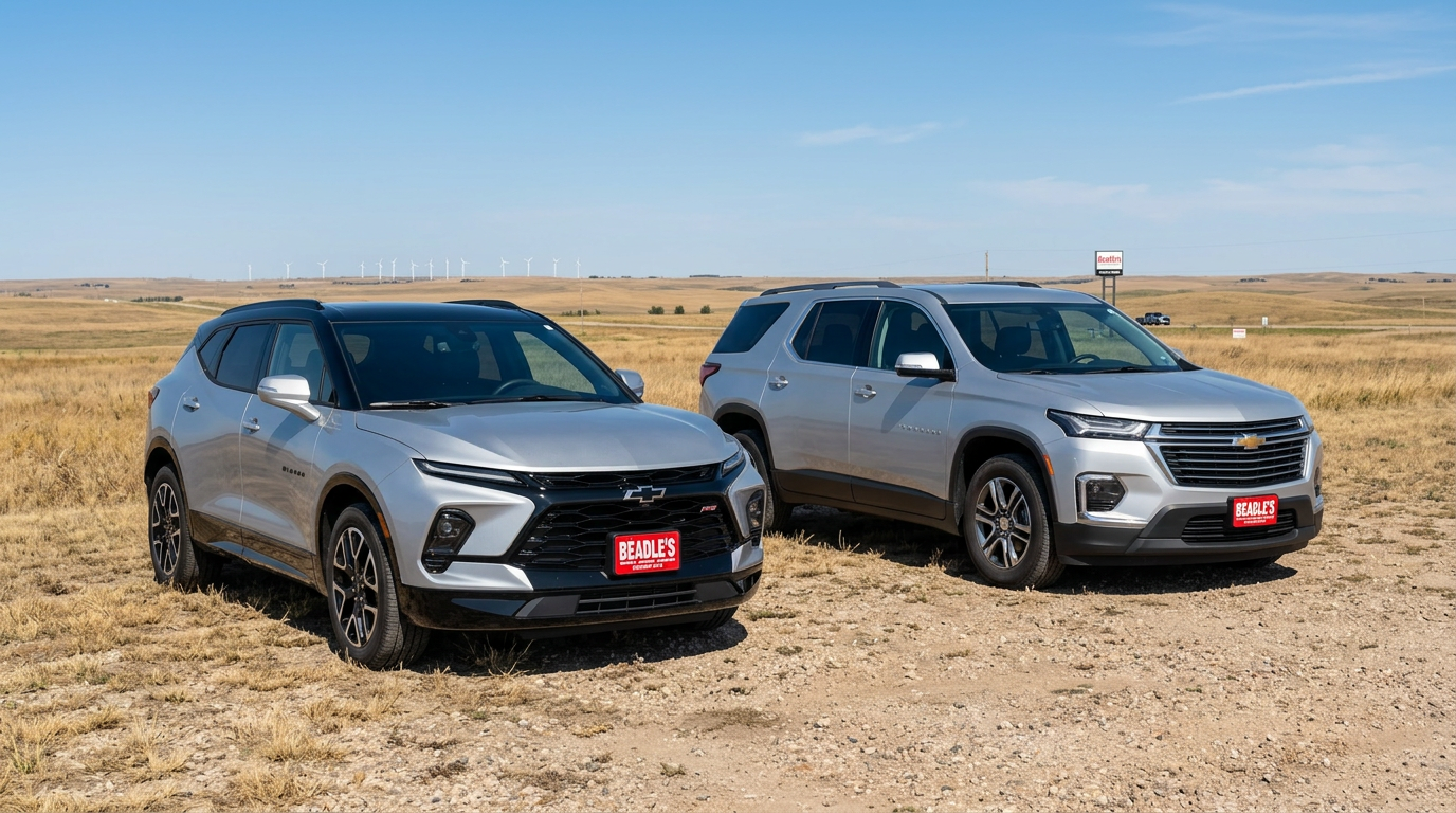 2026 Chevrolet Blazer exterior action shot