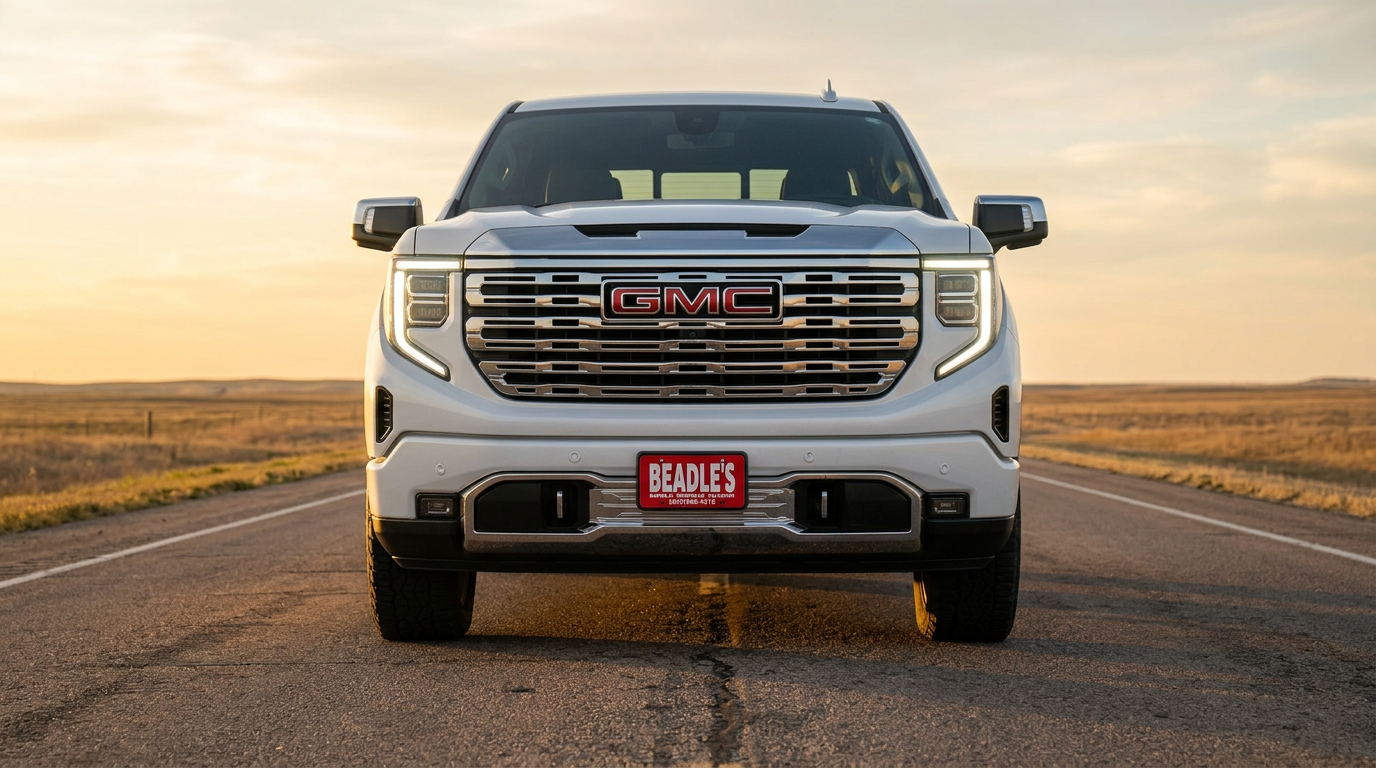 2026 GMC Sierra 1500 comparison image showing exterior profile and capability