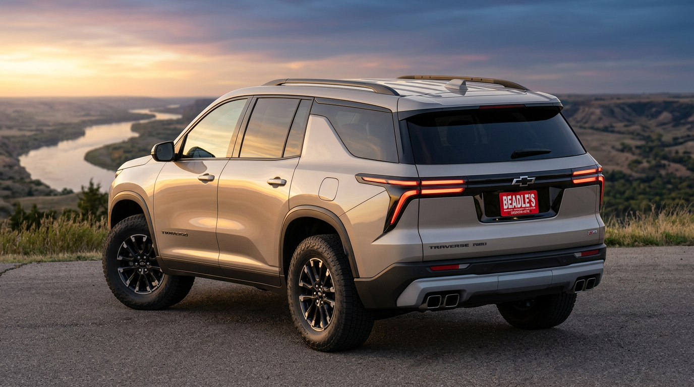 2026 Chevrolet Traverse RS exterior near Mobridge South Dakota