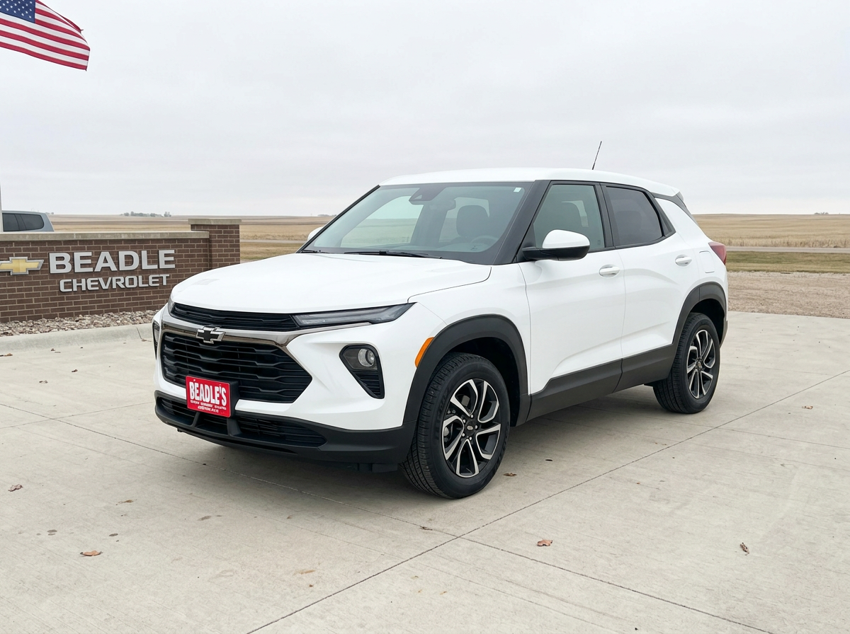 2026 Chevrolet Trailblazer LS in Summit White at Beadle Chevrolet in Mobridge SD