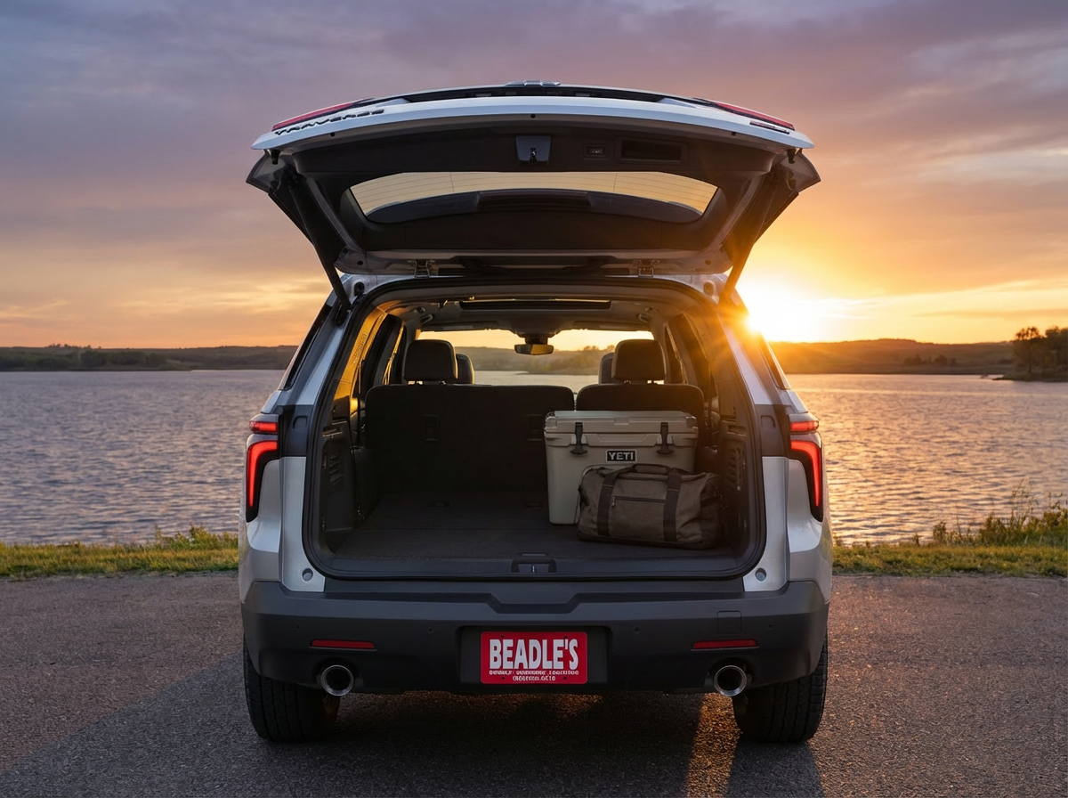 2026 Chevrolet Traverse rear hitch and cargo area South Dakota