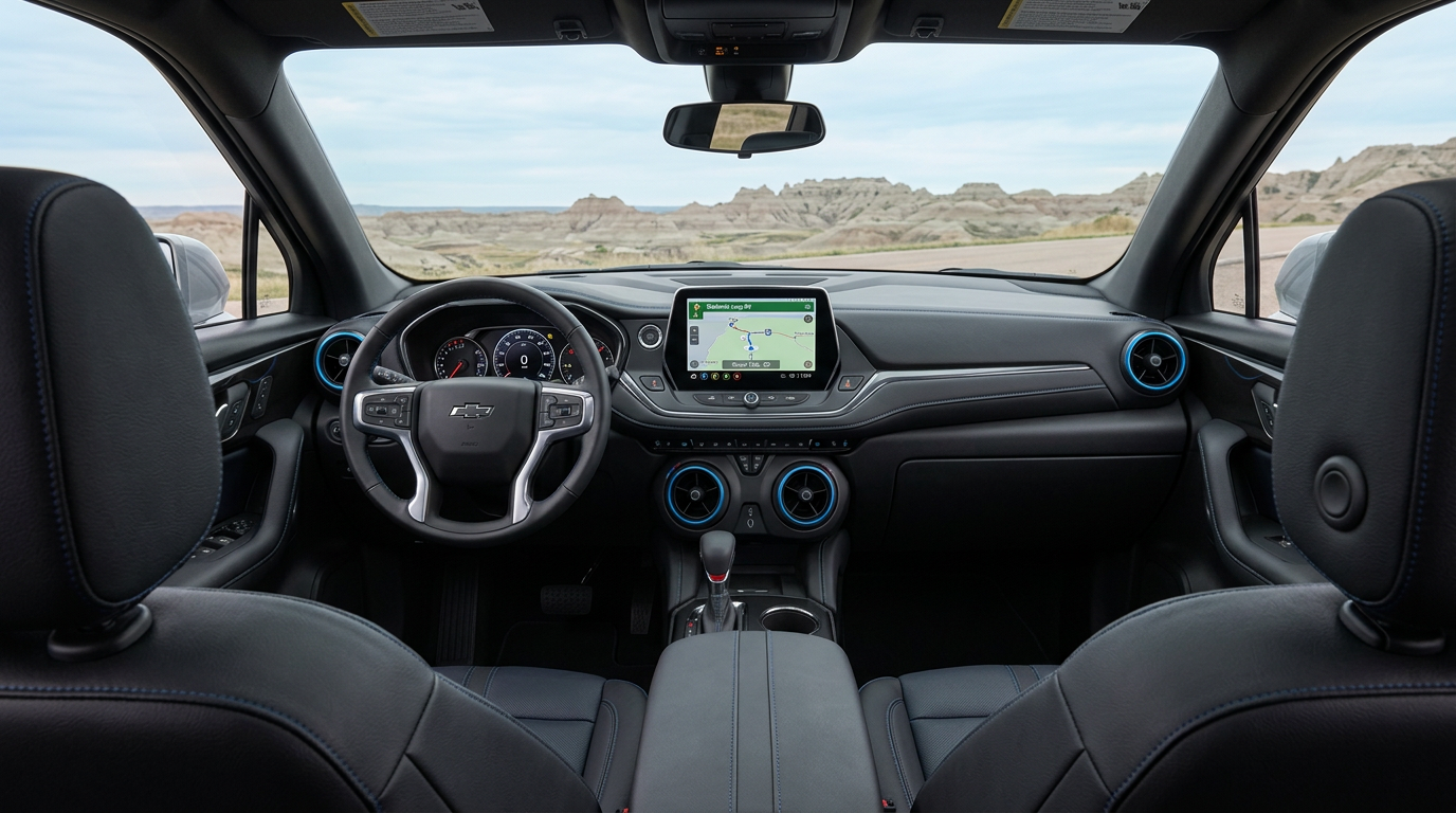 2026 Blazer dashboard technology Mobridge SD