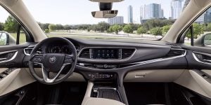 Interior view of the 2024 Buick Enclave.