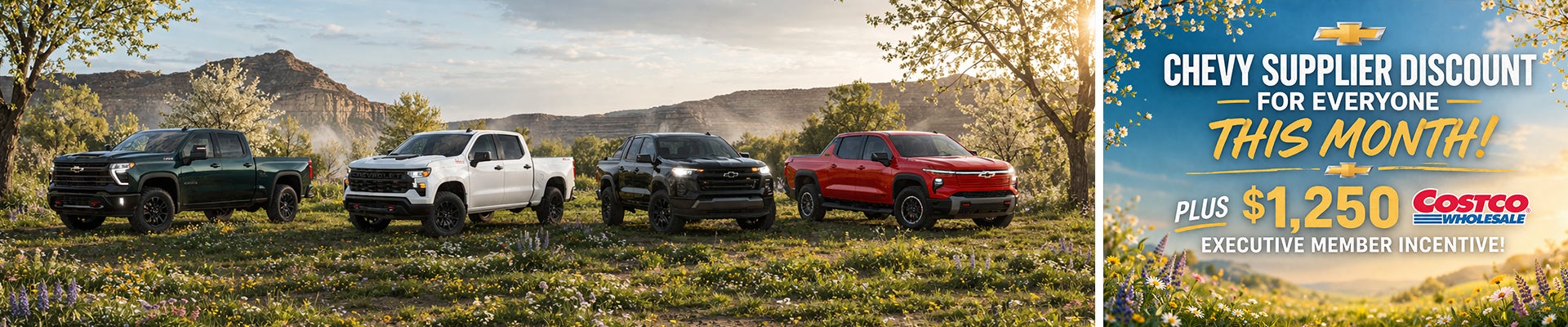 Marty's Chevrolet March Special Offers Supplier Pricing for Everyone