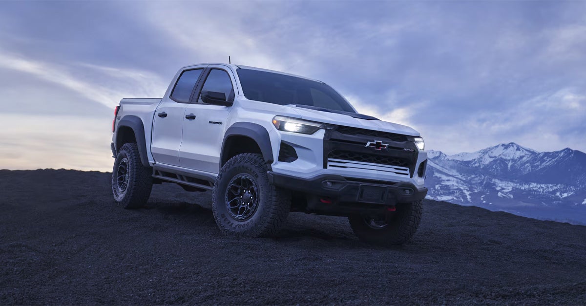 2026 Chevrolet Colorado On a Hill