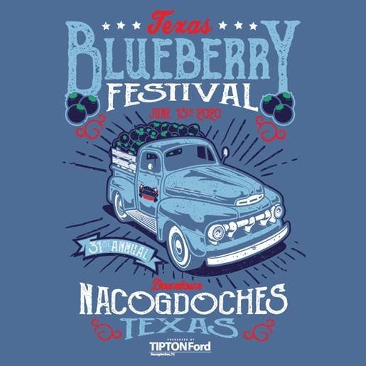 Texas Blueberry Festival near Nacogdoches