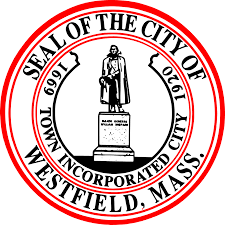 Westfield town seal, symbolizing community pride and heritage on Salute to Westfield Day at The Big E
