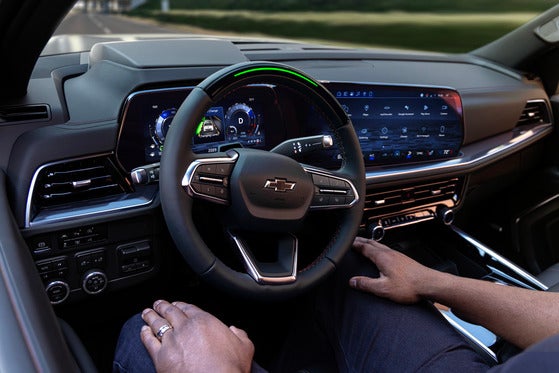 Hands-Free Driving with Super Cruise in the 2025 Tahoe 2025 Chevrolet Tahoe Driver Information Center with Super Cruise
