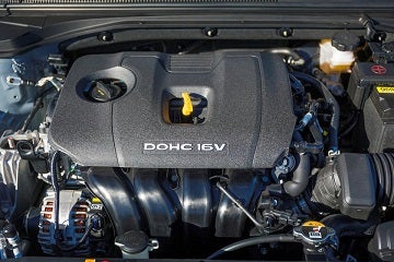 Engine appearance of the 2021 Hyundai Veloster available at Murfreesboro Hyundai