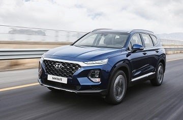 Exterior Appearance of the 2021 Hyundai Santa Fe available at Murfreesboro Hyundai
