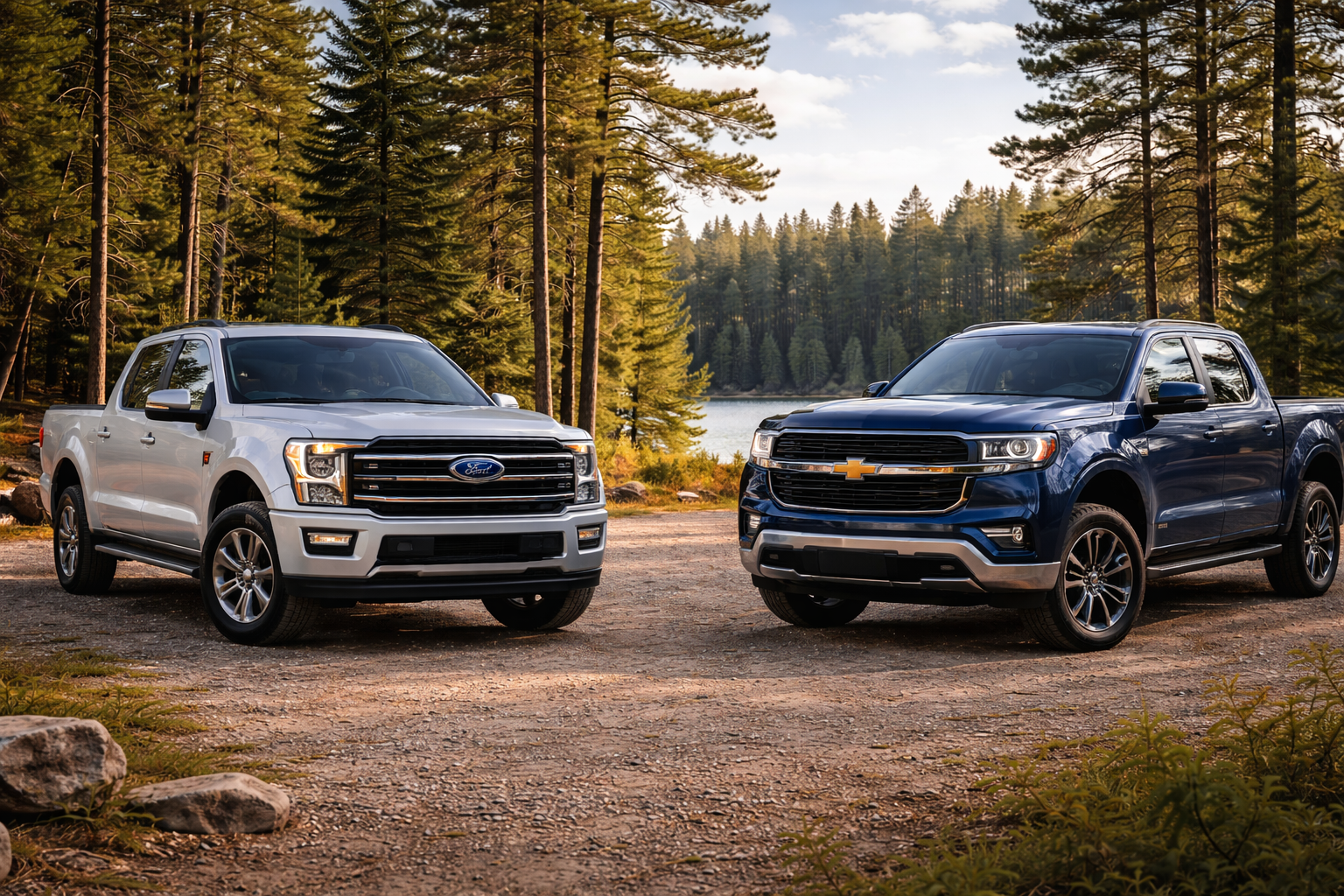 2026 Ford F-150 vs Chevy Silverado | Truck Comparison in Feasterville, PA