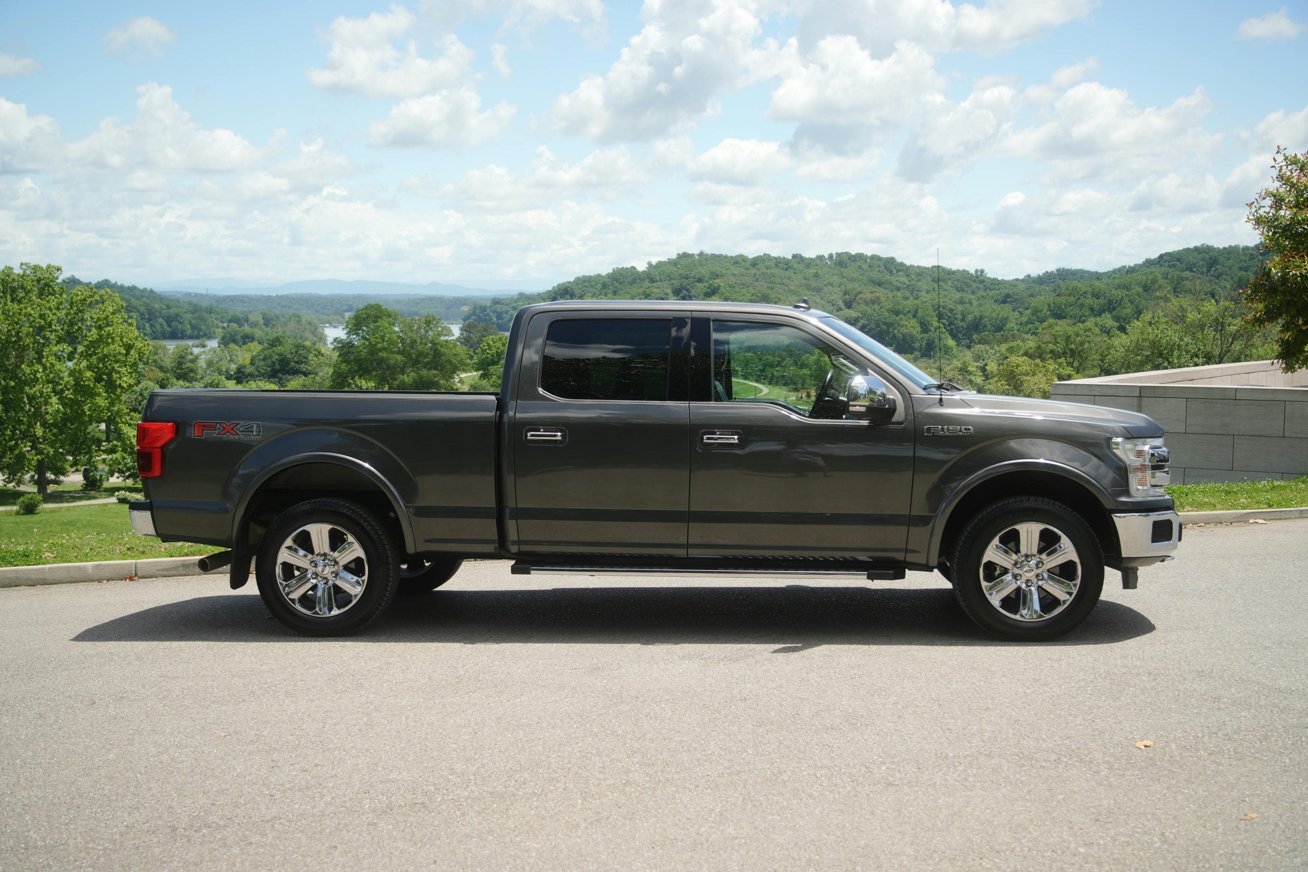 Gray Ford F-150 Pickup Truck on the Street