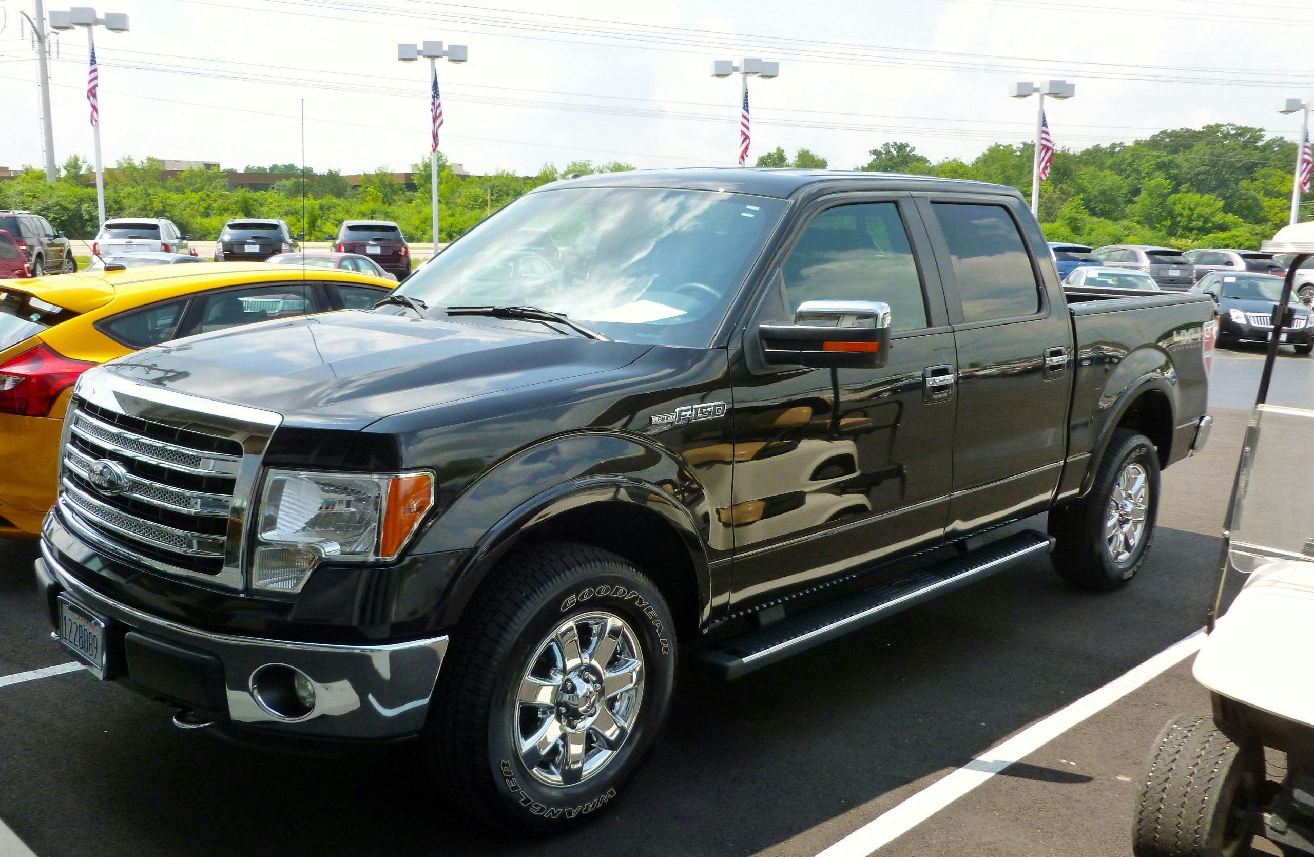 Ford F-150 Pickup Truck at Dealership Lot