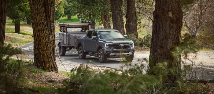Ford Ranger towing