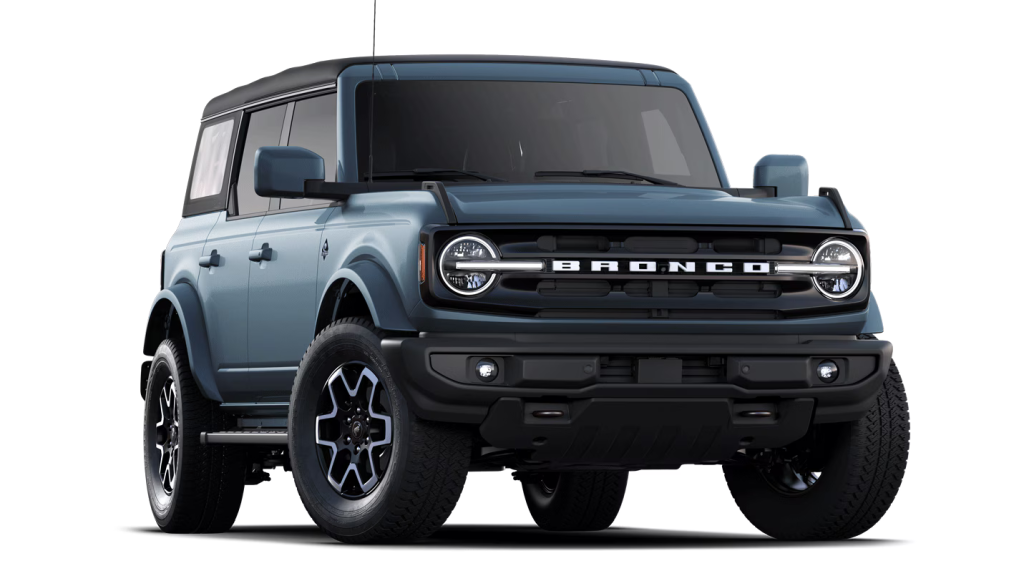 Blue 2025 Ford Bronco Outer Banks